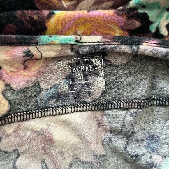 VINTAGE Y2K womens M moody floral babydoll tank camisole whimsigoth fairy grunge - Picture 5 of 8